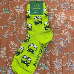 Keroppi Baggu socks!